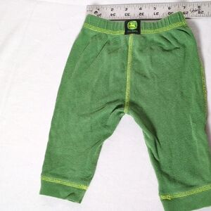 John Deere Green Baby Pants with Logo  6-9 months